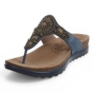 Dansko Pamela Beaded Flip Flop Sandals